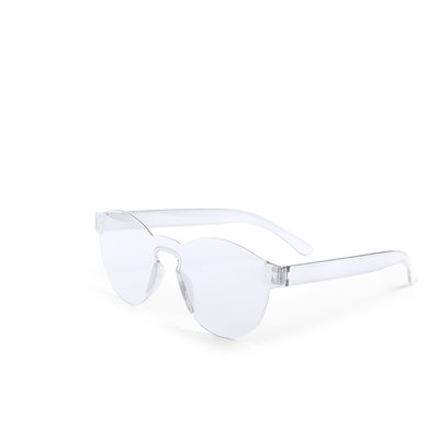 Gafas de sol sin montura de diseño monocolor