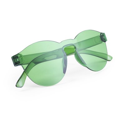 Gafas de sol sin montura de diseño monocolor