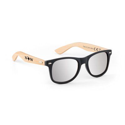 Gafas de sol con montura de PP y bambú