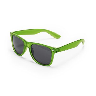 Gafas de sol con montura translúcida Verde