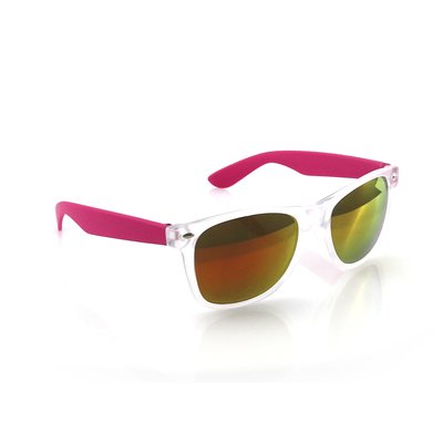 Gafas de sol con patillas de color y protección UV400