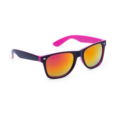 Gafas de sol promocionales con diseño multicolor Fucsi