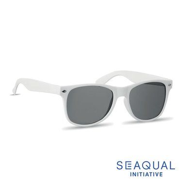 Gafas de sol con protección UV400 y montura reciclada Blanco