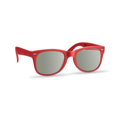 Gafas Sol UV400 Clásica y Elegante Rojo