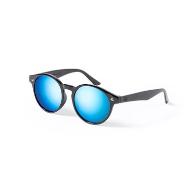 Gafas Sol UV400 de Diseño RPET Efecto Espejo Azul