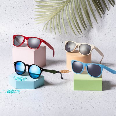 Gafas Sol UV400 de Diseño RPET Efecto Espejo