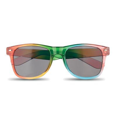 Gafas de sol UV400 multicolor con montura de PC