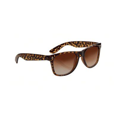 Gafas UV400 Animal Print Marrón