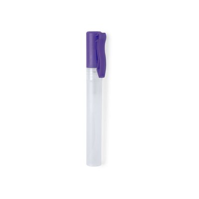 Gel hidroalcohólico en spray (10 ml) con capucha colores Mora