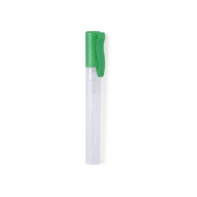 Gel hidroalcohólico en spray (10 ml) con capucha colores Ver