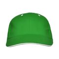 Gorra de algodón con cinta antisudoral Verde Helecho UNICA