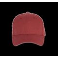 Gorra algodón grueso Terracotta Red / Slate Grey