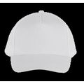 Gorra ajustable mediante tira autoadhesiva White