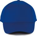 Gorra ajustable mediante tira autoadhesiva