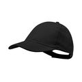 Gorra algodón peinado 6 paneles con cierre de velcro Neg