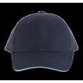 Gorra algodón grueso Navy / Sky Blue