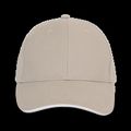 Gorra algodón grueso Beige / White