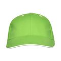 Gorra de algodón con cinta antisudoral Verde Oasis UNICA