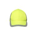 Gorra deportiva amarillo flúor