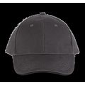 Gorra algodón grueso Dark Grey / Black