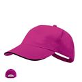 Gorra sandwich de 5 paneles 100 % algodón