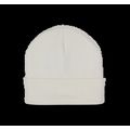 Gorro punto reciclado White