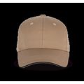 Gorra sandwich 6 paneles Camel / Black