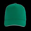 Gorra con banda de transpiración Kelly Green / White
