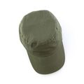 Gorra militar de algodón