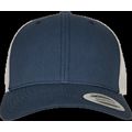 Gorra trucker retro bicolor Navy / Silver