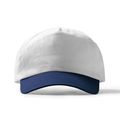 Gorra de algodón con modelos bicolor Blanco/Marino Talla Única Adulto