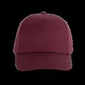 Gorra 5 paneles ajustable Burgundy