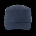 Gorra de algodón con cierre de velcro Navy