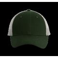 Gorra con rejilla y ajuste plástico Forest Green / Light Grey