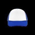 Gorra vintage poliéster Bright Royal / White