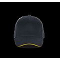 Gorra Cierre ajustable hebilla Navy / Yellow