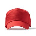 Gorra de algodón con modelos bicolor Rojo Talla Única Adulto
