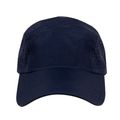 Gorra de microfibra con agujeros Azul Marino