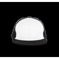Gorra trucker visera plana White / Black