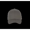 Gorra de algodón 6 paneles ajustable Slate Grey