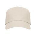 Gorra ajustable de algodón en 2 tallas Beige UNICA
