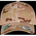Gorra retro ajustable Multicam Arid / Tan