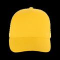 Gorra de algodón grueso con 5 paneles Yellow