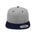 Gorra bicolor snapback Heather / Navy