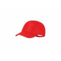 Gorra con protección UV50 y cierre ajustable Roj