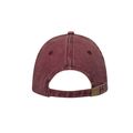 Gorra de algodón 100% efecto lavado