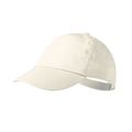 Gorra algodón niño de 5 paneles y cierre de velcro Natu