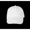 Gorra de algodón grueso con 5 paneles White