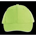 Gorra algodón grueso Lime / White