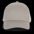 Gorra eco con cierre de velcro Light Grey